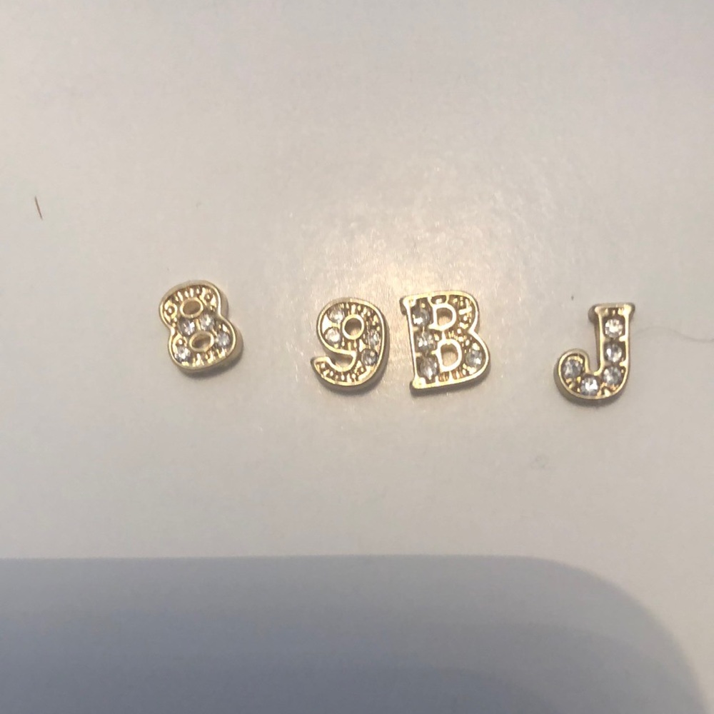 Gold charms